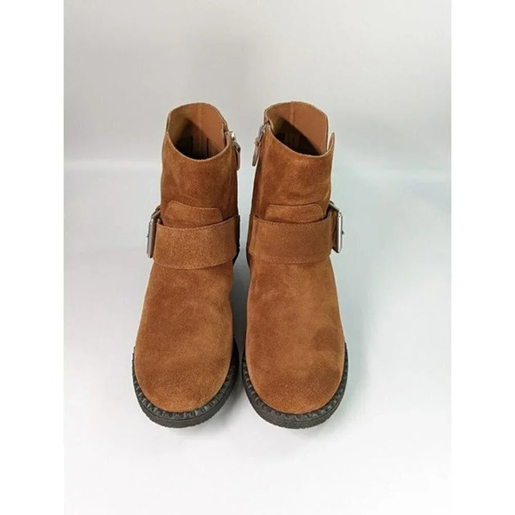 Gentle Souls by Kenneth Cole Women's Best Slit Moto Boots Size 7.5 M (MSRP $279) - Picture 3 of 9